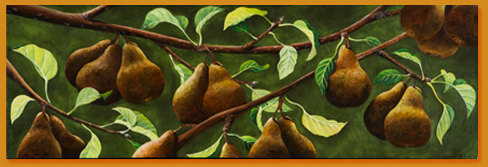 Cerasoli Pear Tree 12x36 $2800