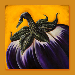 Eggplant 20x20 $1800